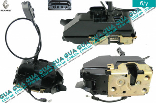 Замок двери передней левой электрический   