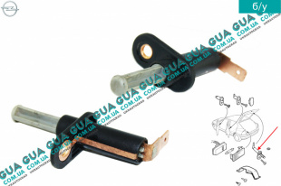 Датчик открытия / закрытия задней двери / багажника  ляди ( концевик включения света ) 1 шт.   