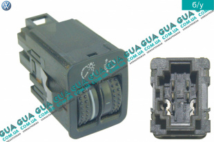 Кнопка / регулятор корректора фар ( регулятор яркости приборов )   