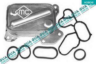 Масляный радиатор ( масляный охладитель / теплообменник ) Ford / ФОРД KA / КА 1.3TDCI (1248 куб.см.)