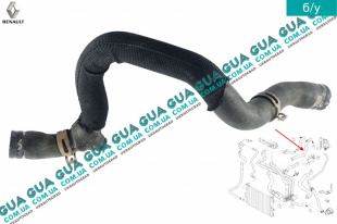 Патрубок / шланг радиатора печки  ( трубка )   