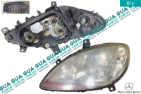 Фара передняя левая ДЕФЕКТ Mercedes / МЕРСЕДЕС VITO W639 2003- / ВИТО 639 03- 3.5 (3498 куб.см.)