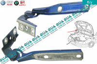 Петля капота левая