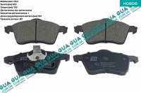 Тормозные колодки передние ATE