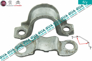 Кронштейн крепления переднего стабилизатора 1шт   