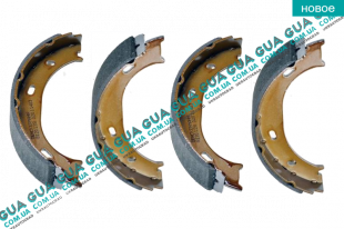 Колодки ручного тормоза    