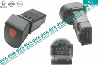 Кнопка аварийной сигнализации Renault / РЕНО KANGOO 1997-2007 / КАНГУ 97-07 1.5DCI (1461 куб.см.)