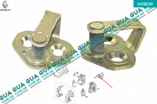 Скоба замка двери ( фиксатор / зацеп / петля )   