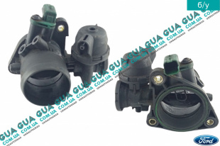 Регулирующая заслонка, подача воздуха / дроссельная заслонка Ford / ФОРД C-MAX 2003-2007 / ФОКУС С-МАКС 2.0TDCI  (1997 куб. см.)