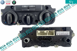 Блок управления печкой / климат-контролем ( переключатель, регулятор отопителя )   