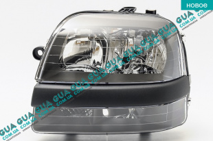 Фара передняя левая ( электрический корректор ) (H1/H1/H7) -04   
