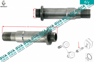 Штуцер масляного радиатора  ( болт масляного охладителя / теплообменника / фильтра )   