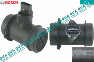 Расходомер воздуха ( воздухомер / датчик массового расхода воздуха ) ДМРВ   