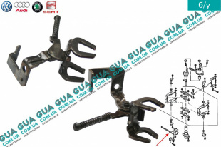 Вилка включения задней передачи 5-ти ступенчатой ( механической коробки переключения передач )   