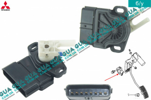 Датчик положения педали акселератора / газа   