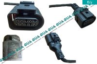 Фишка / разъем замка двери передней правой Seat / СЕАТ ALTEA 2004- 1.6FSI (1595 куб.см.)