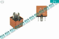 Реле управления вентилятора 12V / 40A Opel / ОПЕЛЬ Corsa B 1993-2000 / КОРСА Б 93-00 1.2i 12V (1195 куб.см.)