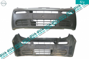 Бампер передний до 2006 Vauxhal / ВОКСХОЛ VIVARO 2000- 2.0 V16 (1998 куб.см.)