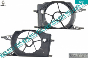 Дефлектор / диффузор основного радиатора   