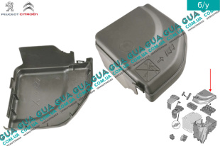 Крышка блока предохранителей   