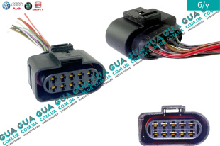Фишка / разьем топливного насоса высокого давления ТНВД /   фары    