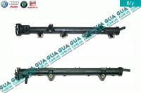 Топливная рейка / Рампа / распределительный трубопровод / Common Rail Seat / СЕАТ IBIZA II 1993-2002 1.4i (1390 куб.см.)