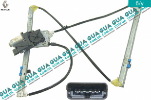 Стеклоподъемник правой передней двери электрический  ( 6 пинов )   