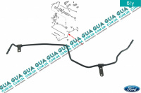 Шланг / патрубок гидроусилителя руля ГУРа ( трубка низкого давления к бачку ) Ford / ФОРД MONDEO III 2001-2007 / МОНДЕО 3 2.0TDCI (1998 куб.см.)