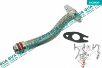 Трубка обратки масла с турбины ( слива масла )