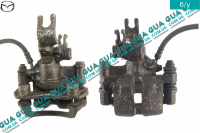Суппорт задний правый Mazda / МАЗДА 323 F 1998-2004 1.5 16V (1498 куб.см. )