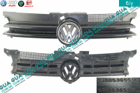 Решетка радиатора VW / ВОЛЬКС ВАГЕН GOLF IV 1997-2006 / ГОЛЬФ 4 97-06 1.9TDI (1896 куб.см.)