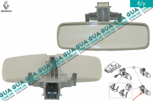 Зеркало заднего вида салона ( внутреннее )  Renault / РЕНО SCENIC III / СЦЭНИК 3 1.9DCI (1870 куб.см.)