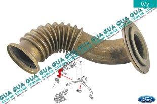 Трубка рециркуляции ЕГР / EGR   