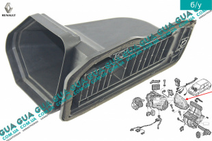 Воздуховод отопителя / печки салона    