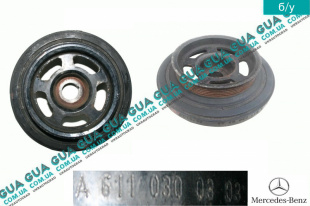 Шкив коленвала демпферный 6 ручейков ( Шкив коленчатого вала )   