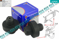 Подушка крепления основного радиатора ( нижняя ) 1шт