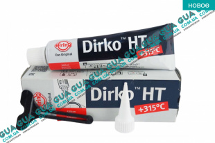 Герметик DIRKO HT (-60C +315C) 70ml ( чорний )   
