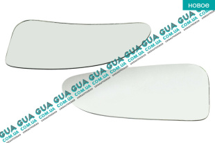 Вкладыш зеркала заднего вида левый нижний   