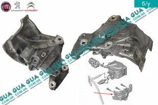 Кронштейн топливного фильтра   