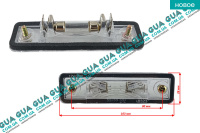 Подсветка / освещение номерного знака ( фонарь ) Opel / ОПЕЛЬ ASTRA G 1998-2005 / АСТРА Ж 98-05 1.6 ( 1598 куб.см. )
