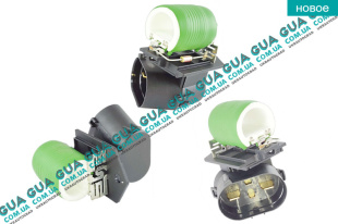 Резистор вентилятора основного радиатора ( реостат / сопротивление / регулятор )   