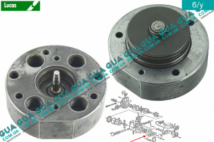 Распределительный блок ( секция высокого давления )   