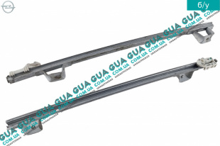 Направляющая стекла передней двери   Opel / ОПЕЛЬ CORSA C 2000-2009 / КОРСА С 00-09 1.7DTI V16 (1686 куб. см.)