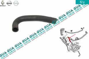 Трубка / патрубок отвода картерных газов / сапуна Volvo / ВОЛЬВО S40 2000-2003 1.9DI (1870 куб.см.)