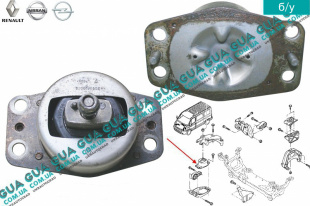Подушка ( опора ) двигателя правая   