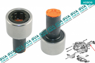 Сальник первичного вала 47мм ( лейка )   