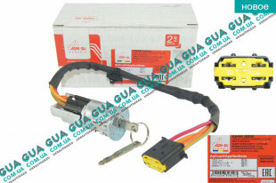 Замок зажигания ( контактная группа / Замок вала рулевого колеса )   