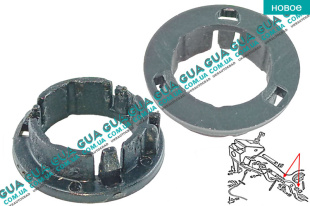 Втулка педали сцепления ( трещетки ) Ford / ФОРД TRANSIT 1985-2000 / ТРАНЗИТ 85-00 2.9i (2935 куб.см)