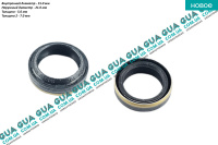 Сальник штока КПП 15x21x5/7 (1шт,)