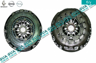 Корзина сцепления под демпферный маховик D240   